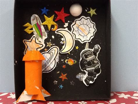 Pre School Outer Space Diorama Preschool Science Outer Space Pre