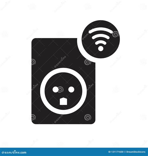 Smart Plug Icon Trendy Smart Plug Logo Concept On White Background