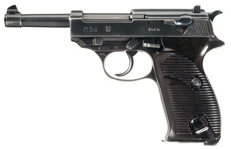 Walther P 38 Pistol 9 Mm Luger Rock Island Auction