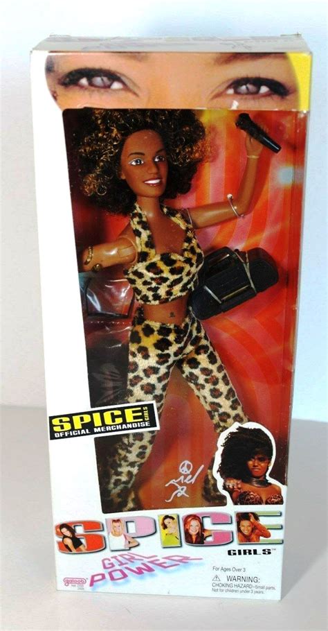 Scary Spice Melanie Brown” Girl Power 12 Doll Wleopard Skin