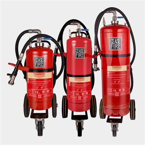 EN APPROVED WATERMIST FOAMMIST GREENFOAMMIST WHEELED EXTINGUISHERS