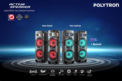 Alasan Harus Menggunakan Speaker Aktif Terbaik Polytron