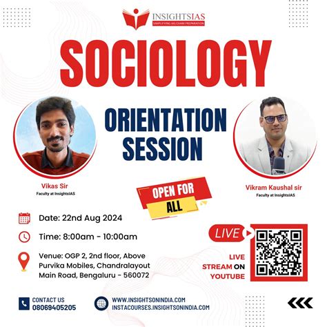 Insights Ias Sociology Optional Orientation 22nd Aug 2024 8am