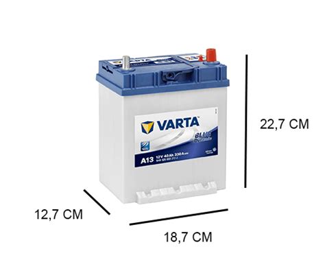 Varta A13 40Ah Blue Dynamic Accu 330A 12V Accudeal