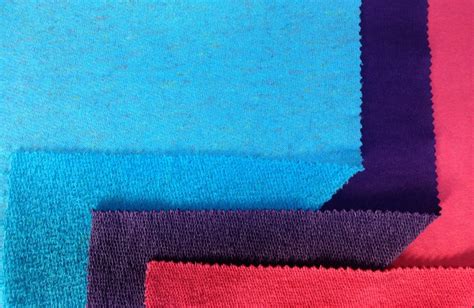 Pure Cotton Three Thread Fleece Fabric Plain Solids At Rs 380 Kg In