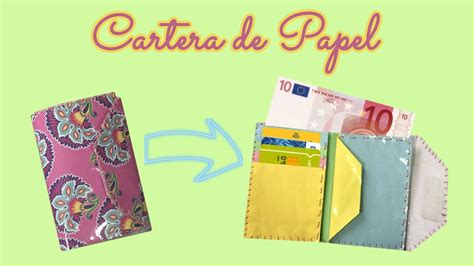 Diy C Mo Hacer Cartera Monedero De Papel S Per Resistente