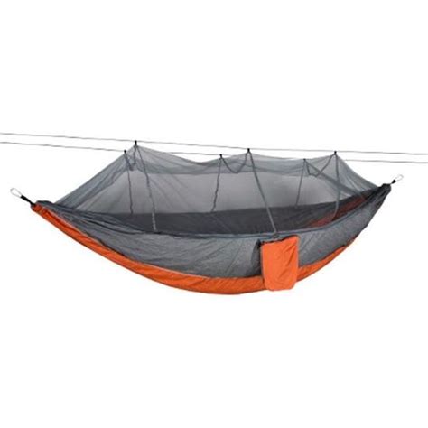 Hamac D Ext Rieur Avec Moustiquaire Double Filet En Nylon Pour Camping