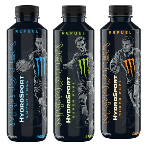 Monster Refuel Hydrosport Super Fuel Energy Drink Zero Sugar Fitness