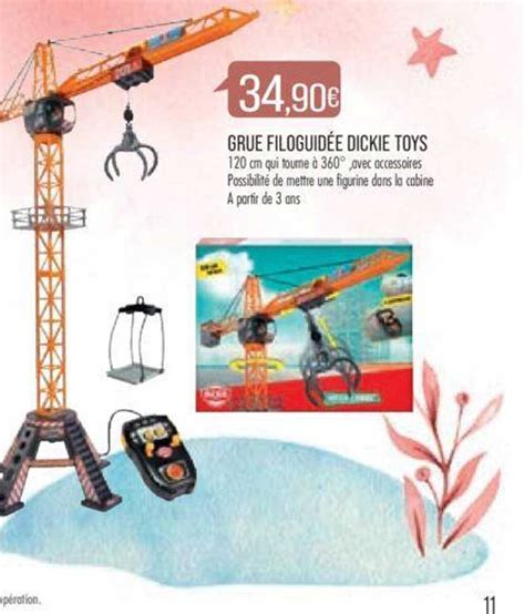 Promo Grue Filoguidée Dickie Toys chez Match iCatalogue fr