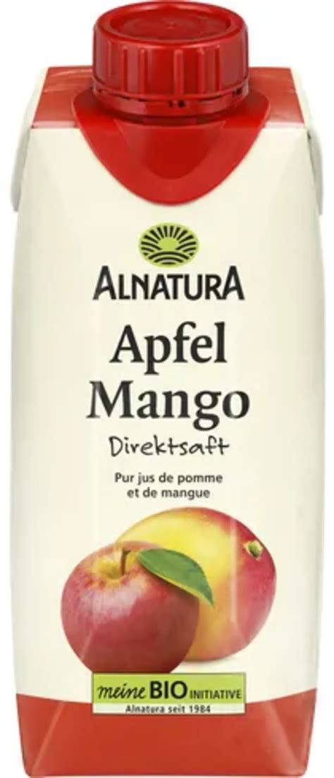 Alnatura Bio Apfel Mango Direktsaft 330 Ml Piccantino Onlineshop Schweiz