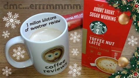 Starbucks Toffee Nut Latte Review YouTube