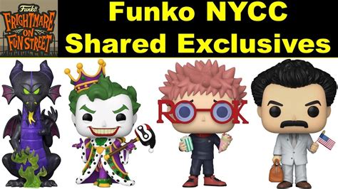 Funko NYCC Shared Exclusives 2022 YouTube