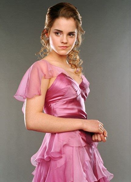 Emma Watson In The Pink Dress From Harry Potter And The Goblet Of Fire