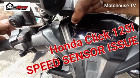 Honda Click 125i Speed Sensor Issue Fixed By Dok Arman Youtube