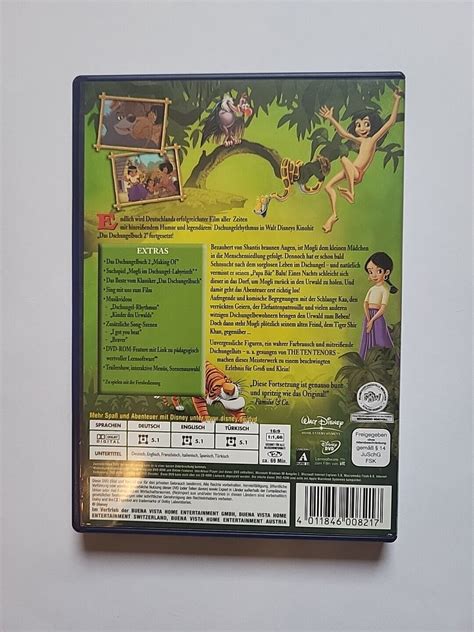 Das Dschungel Buch 2 DVD Walt Disney Ca 69 Min Audio Deutsch Englisch