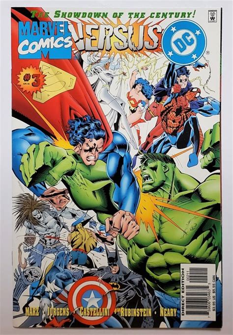 Marvel Versus Dc Dc Versus Marvel Apr Marvel Vf Comic