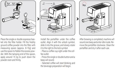 Beko Cep X Semi Automatic Espresso Machine With Integrated Milk