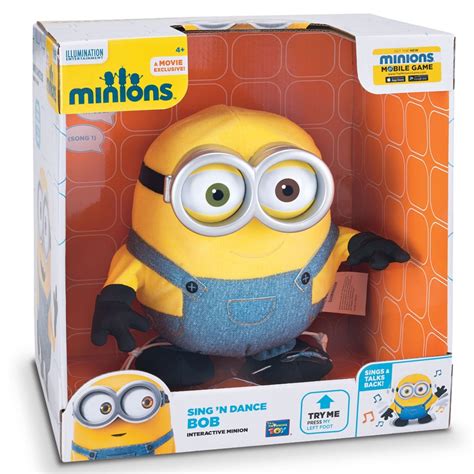 Thinkway Toys Despicable Me Minions Sing N Dance Bob Interactive Plush Toy 20192