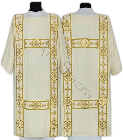 Gothic Dalmatic Df Ak Cream Unlined All Products For Deacons