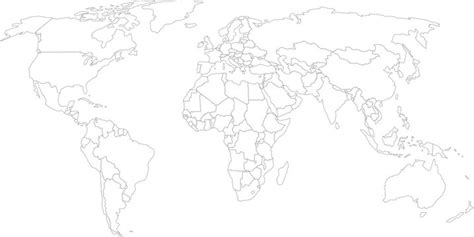 World Map Outline Images – Browse 460,277 Stock Photos, Vectors, and ...