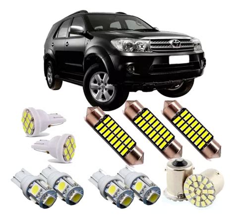 Kit L Mpada Led Sw Luz Pingo Teto Placa R Torpedo Xenon Mercadolivre