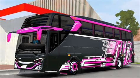 RILISSHARE LIVERY POLOSAN MOD BUSSID JB3 SHD HINO RM 280ABS MN X KP