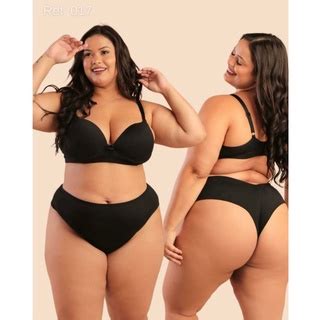 Kit Conjuntos De Lingerie Luxo Plus Size Atacado Promo O Shopee Brasil