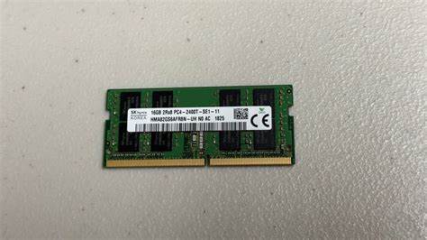 SK Hynix 16GB 2Rx8 PC4 2400T SODIMM Laptop RAM Memory HMA82GS6AFR8N UH