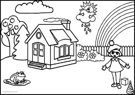 Boyama Sayfaları Okul Öncesi 11 Canım Anne Summer Coloring Pages