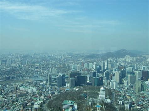 Seoul View On The City From Namsan Tower Gunter Hartnagel Flickr