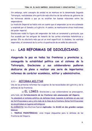 Tema El Bajo Imperio Diocleciano Y Constantino Pdf