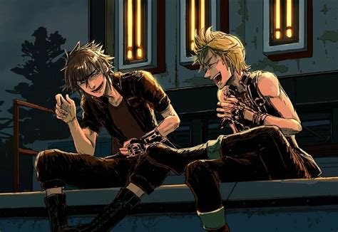 Prompto And Noctis Ffxv Promptis Final Fantasy Final Fantasy 15