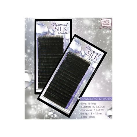 Diamond Silk C Curl .10, .15, .20, .25mm - Discount Eyelashes
