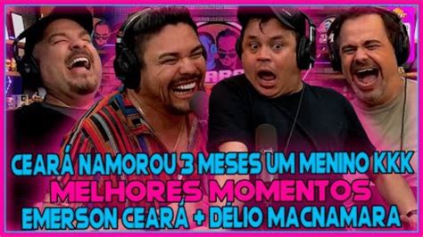 Emerson Ceará e Délio Macnamara no Ticaracaticast MELHORES MOMENTOS