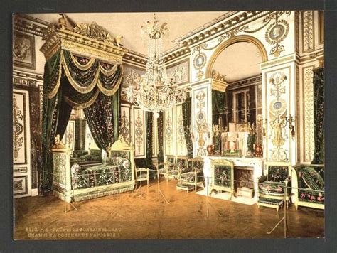 Bedroom Of Napoleon I Fontainebleau Palace France Fontainebleau French Castles Castles