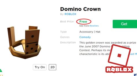 [new] How To Get Free Domino Crown In Roblox Roblox Promo Codes 2019 July Youtube