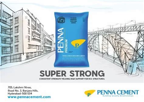 Penna Premium Cement At Rs 340 Bag पेन्ना सीमेंट In Bengaluru Id