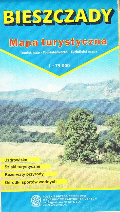 Bieszczady Mapa Turystyczna Oficjalne Archiwum