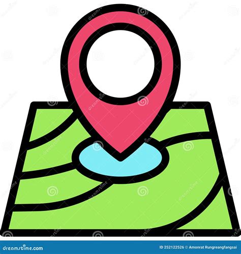 Map Pin Icon Location Map And Navigation Vector Stock Vector