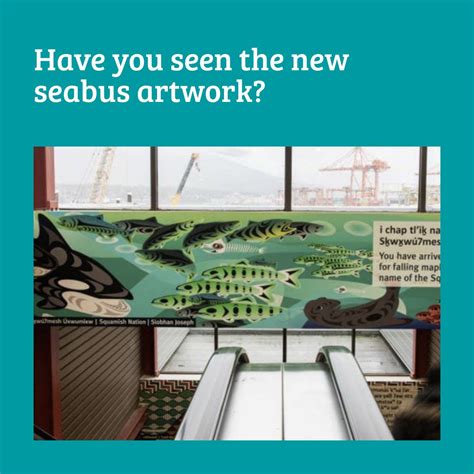 New Seabus Terminal Artwork Welcomes Commuters In Two Bc First