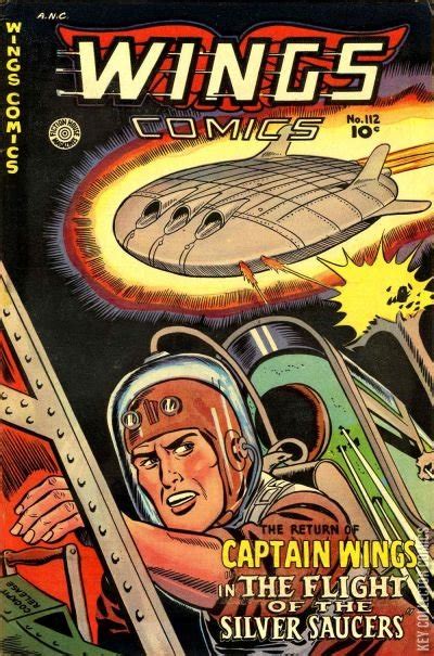 Wings Comics 112 Published January 1950 Key Collecto