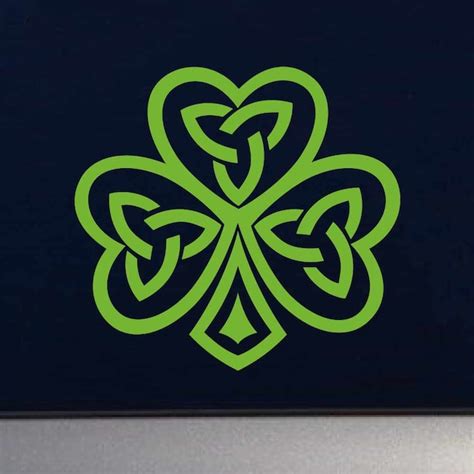 Celtic Trinity Knot Decal Etsy