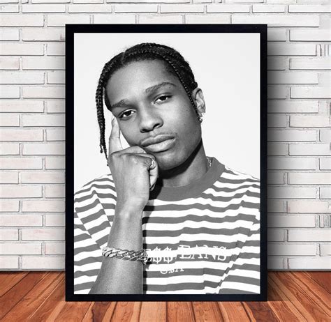 Asap Rocky Music Poster Sold By Vikki Zhang Sku 2424238 Printerval Au