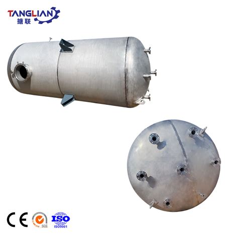 L L F Type Vertical Stainless Steel Chemical Storage Tank