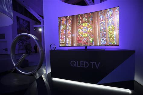 [photo] Samsung Gives World First Look At Its New Qled Tvs Samsung