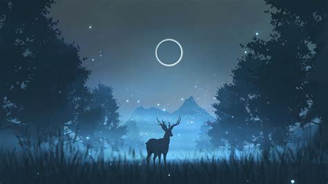 1920x1080 Reindeer Minimalism Art 4k Laptop Full HD 1080P ,HD 4k ...