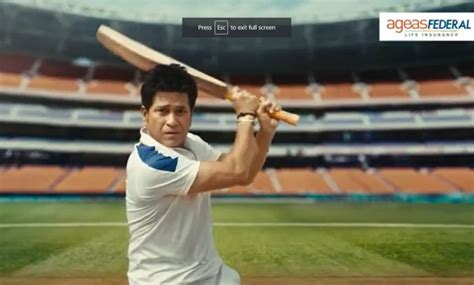 Ageas Federal Life Insurance Brings Sachin Tendulkars Debut To Life In