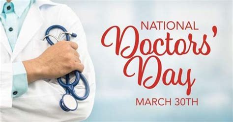 Thursday Is National Doctors’ Day Thank You Doctors Bladenonline