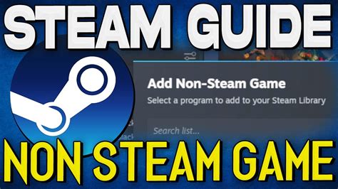 How To Add Non Steam Game Or Program To Library 2024 YouTube