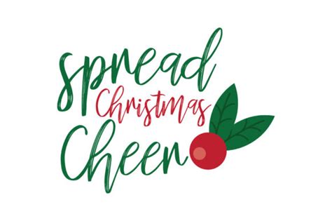 Spread Christmas Cheer SVG Cut Graphic by TheLucky - Creative Fabrica